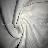 Cotton Lycra 3x3 Rib Fabric White