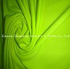 Polyester Interlock Knitting Fabric Greenish Yellow