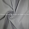 Polyester Double Jersey Honey Comb Knit Fabric Gray